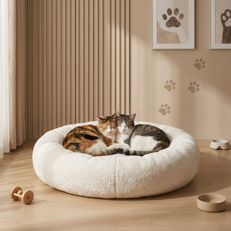 Lit pour chat CalmNest, Medium (20.5" L x 20.5" W)