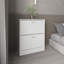 Range-chaussures, 2 portes, blanc