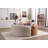 LY-042 S-Curved Chenille Sectional Sofa: Dual-Depth (21.3" & 26.8"), Coral Pink, No Assembly, Compact For Small Spaces, 400 Lbs, 66.9" L-1937029771