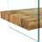 Hezekiah 31.4" Modern Two-Tier Square Coffee Table-2103274392