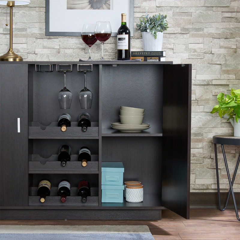 Armoire à vin, armoire à 2 portes, armoire à espresso