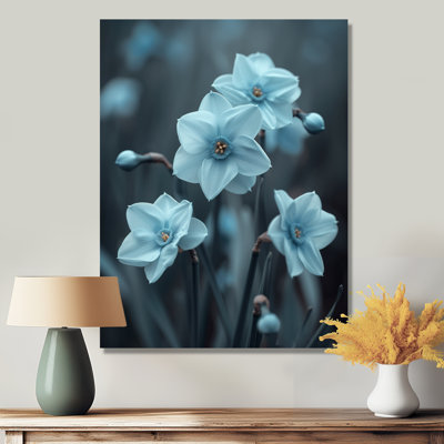 Monochromes Whimsy Wonderland Daffodils I - Daffodils Wall Art Living Room
