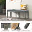 Banc rembourré en polyester Melvern-1814877033