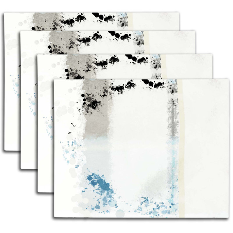 Napperon abstrait en polyester