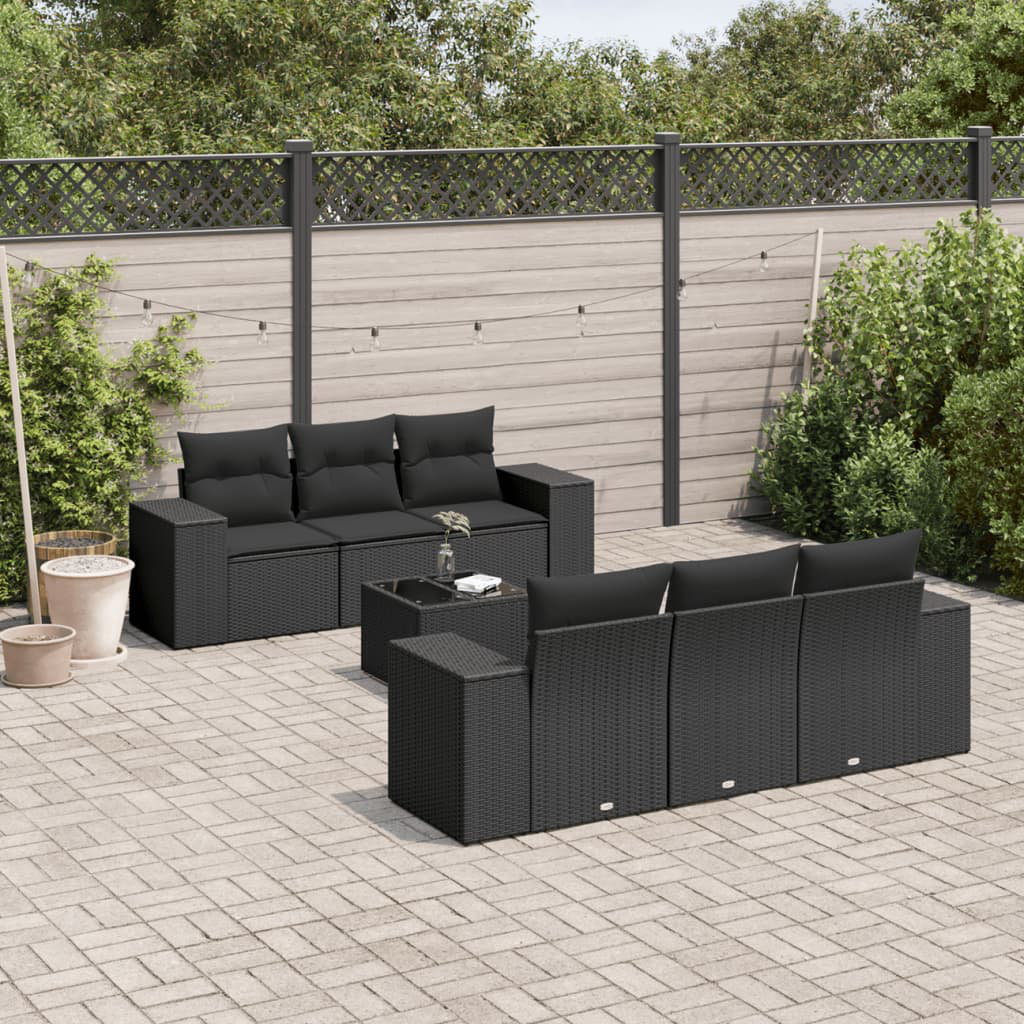 Gartensofa mit Kissen