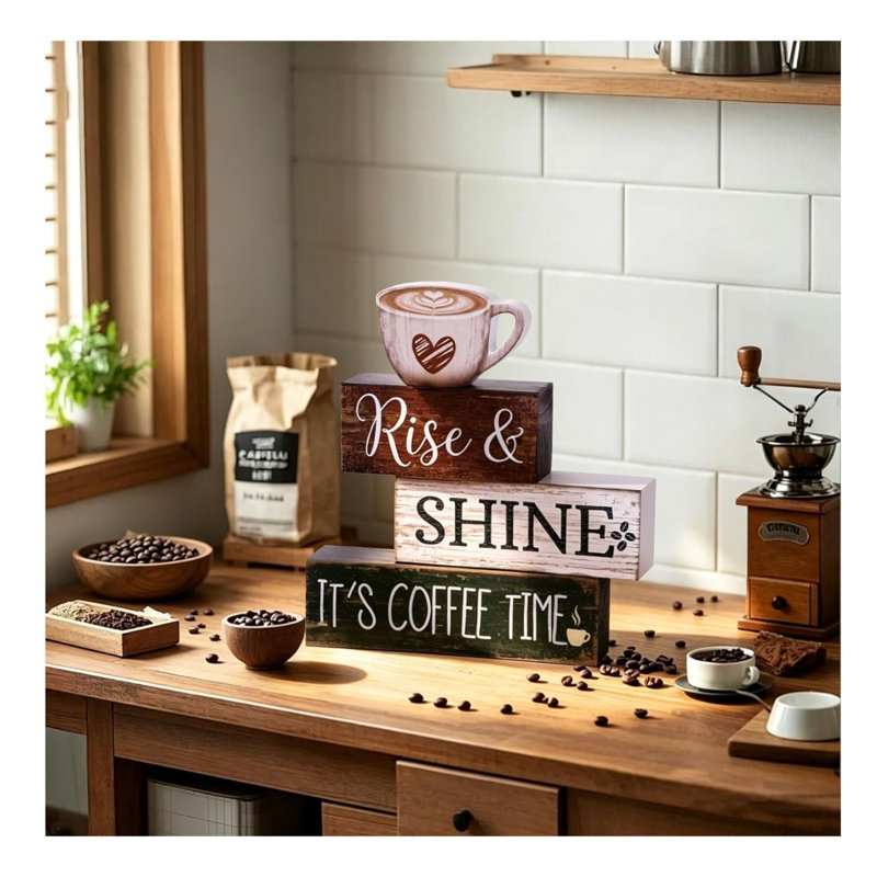 Ensemble de 4 tabourets de bar Farmhouse