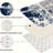 Speckled Blue, Kitchen Mats Set of 2-918392219