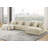 Corduroy U-Shaped Sectional Symmetrical-1552362771