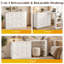 Meuble-lavabo extensible avec 6 tiroirs Yokota