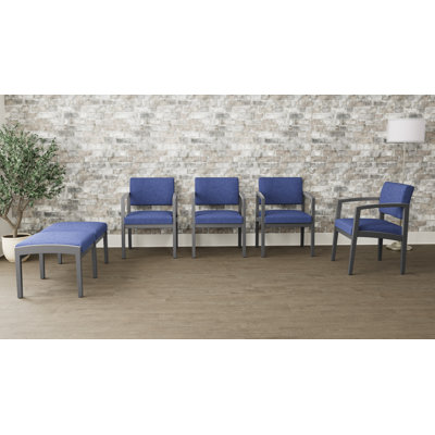 Ensemble de meubles en bois de qualité commerciale / chaise 4 places et banc 2 places Lenox