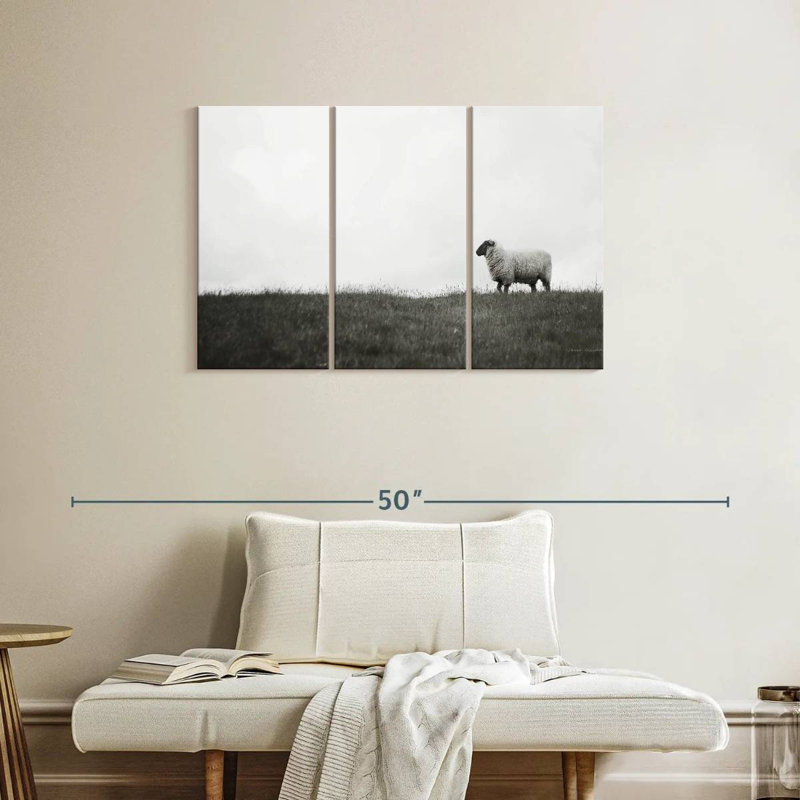 Brampt Islay Sheep II, 24" H x 38" W