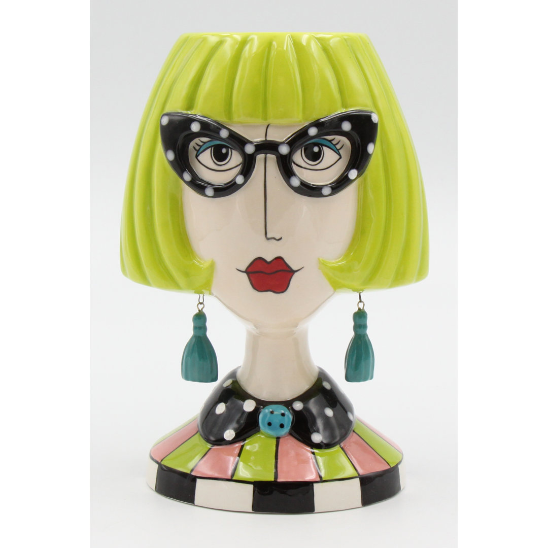 Grimulf Ceramic / Porcelain Table Vase Winston Porter