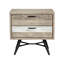 Ensemble de chambre à coucher 3 pièces Bryse en bois d'acacia deux tons-70773420
