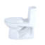 Toilette allongée une pièce 1,28 GPP avec anneau de cire et boulons de fixation pour toilette Toto® Eco Ultramax®