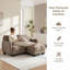 Causeuse en forme de L avec soutien ergonomique et repose-pieds Cloud-Like Comfort | Canapé de salon moderne-1552248370-1552248382