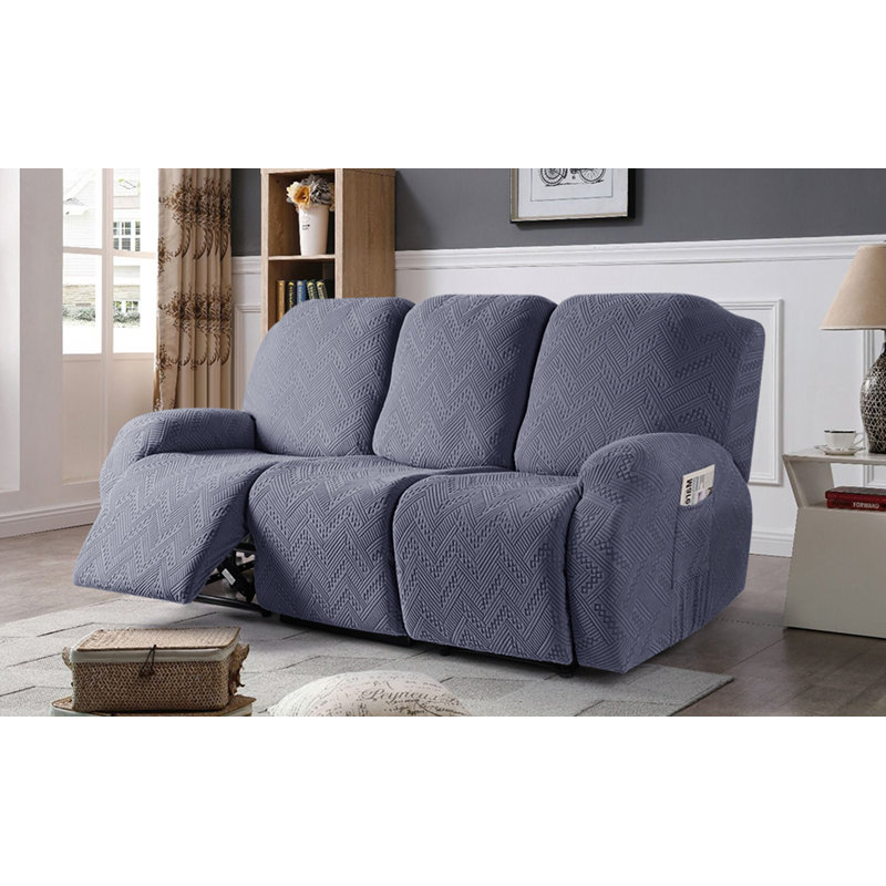 Housse extensible pour canapé 3 pièces Harriet, Gris