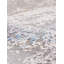 Tapis beige / bleu / rose en laine / soie à motif abstrait Abstract-111565270