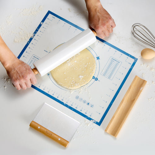 Rouleau à pâtisserie en marbre Kook