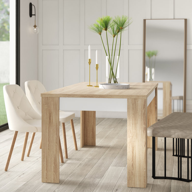 Annika Smoked Oak Slatted 120cm Round Dining Table