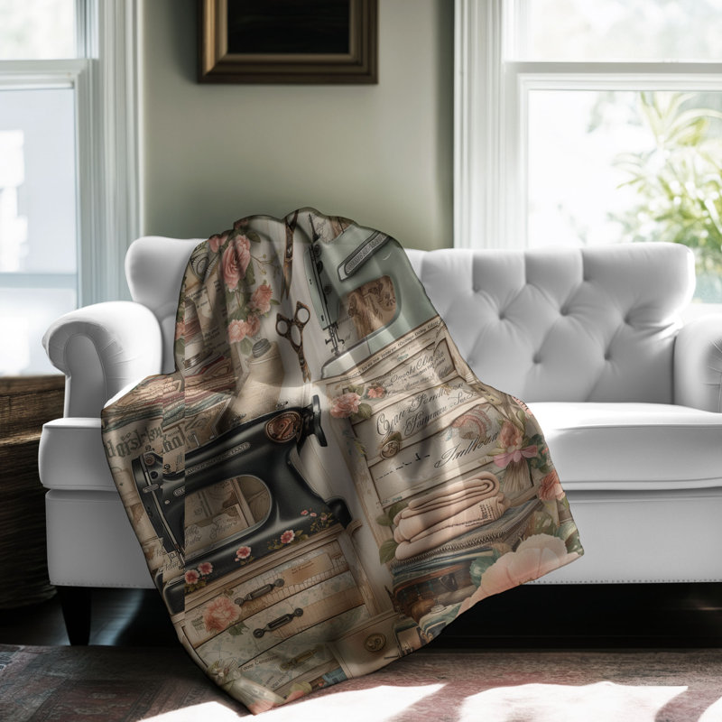 Couverture Design Studio Haven, L 60 po x l 50 po