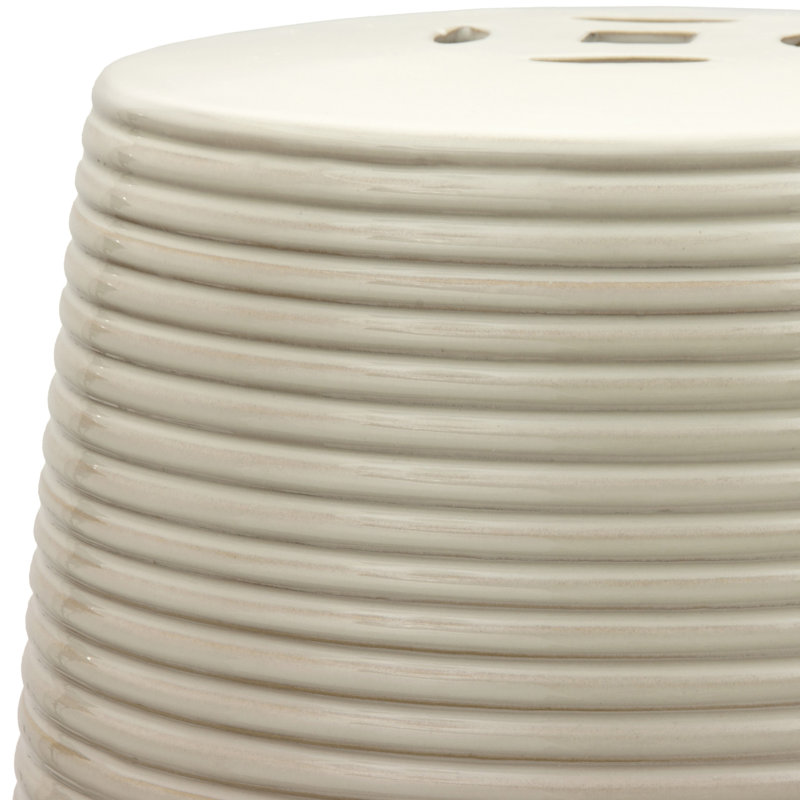 Tabouret de jardin Alixandrea, Beige