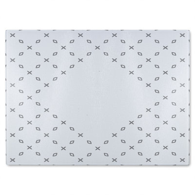 Abstract liquid fluid Designer Glass Chopping Board