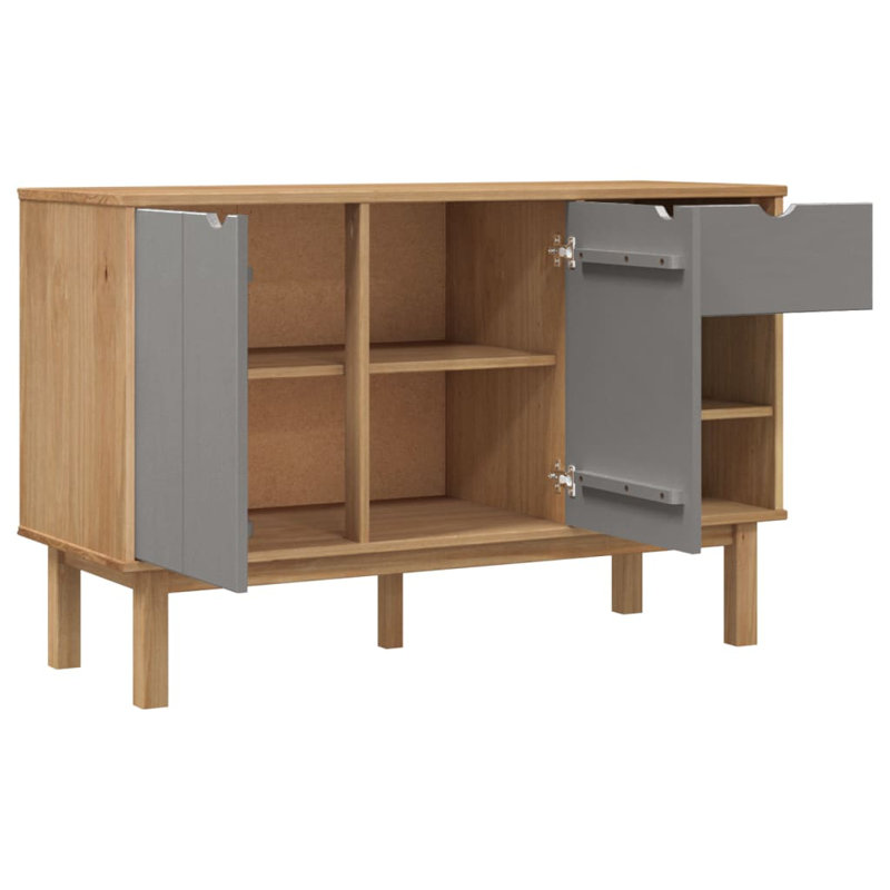 44.9'' Sideboard, Brown/Gray