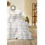 Cotton Plaid Duvet Cover Set with Pillow Shams