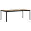 Metal Base Dining Table-1698938360-1698938365