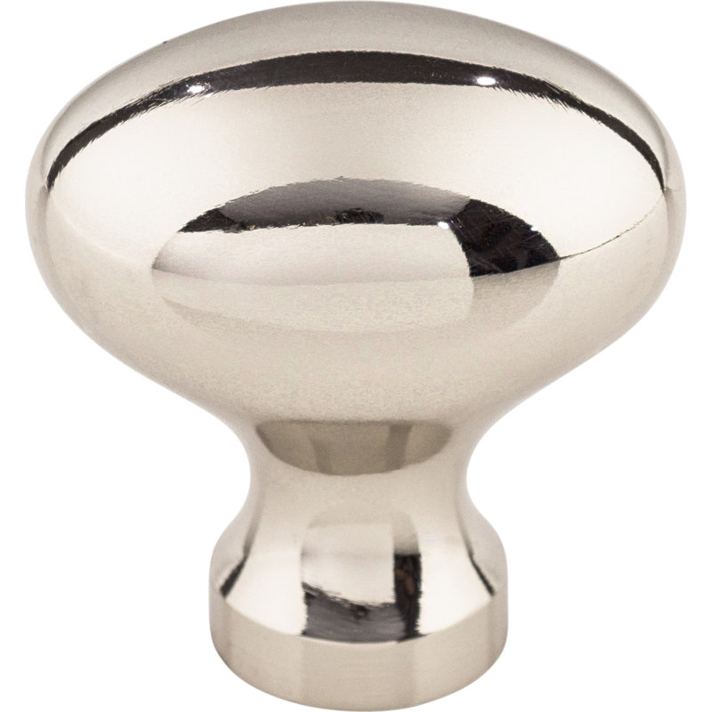 Egg 1 1/4" Length Oval Knob