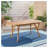 Acacia Wood 70" Dining Table-1488598754