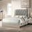 1Pc  Finish Bed Bedroom Furniture  Tufted Design Headboard Rubberwood-990212264-990226535