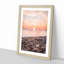 Sunset over Brighton Beach - Framed Print-56920675-56920678