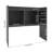PVC Desk Storage Hutch With 6 Shelves For Computer Desk-575157488