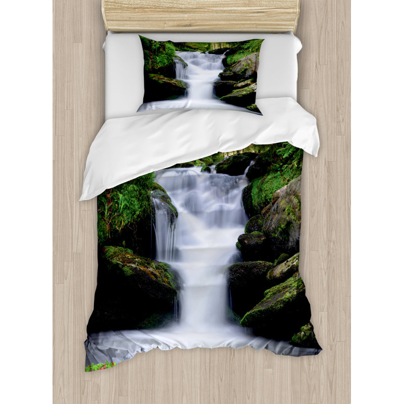 Rustic Polyester Duvet Cover
