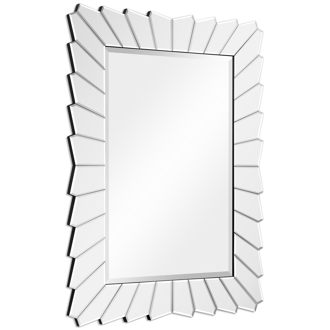 Seacliff Modern & Contemporary Beveled Wall Mirror Orren Ellis