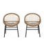 Chaise Edgar (ensemble de 2)