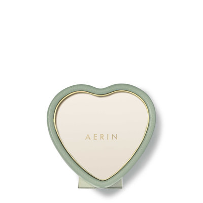 Piero Green Leather Picture Frame