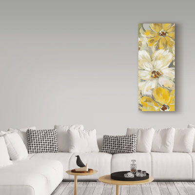 " Scattered Spring Petals Panel "
