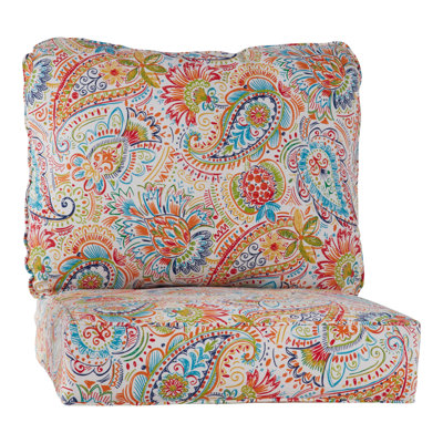 Outdoor 2-Piece Deep Seat Cushion Set