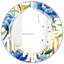 Miroir mural sans cadre Floral I-45635446-123247168