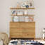 Solution de rangement moderne à 6 tiroirs pour la chambre à coucher, la chambre d'enfant, le salon et la chambre de bébé-1143708206