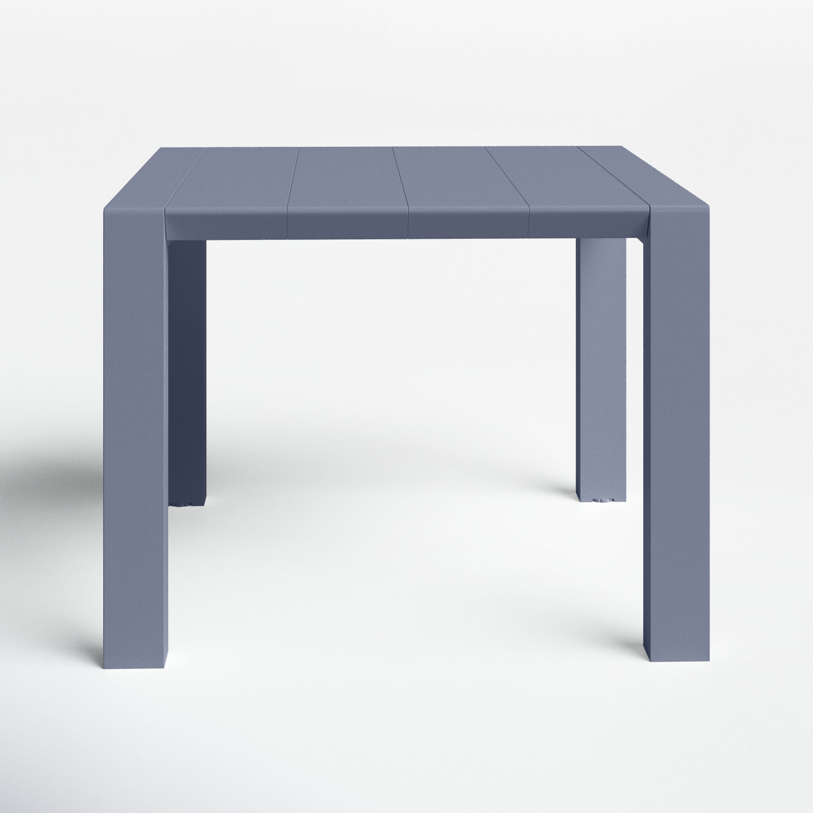 Farrah 39'' Extendable Plastic / Acrylic Outdoor Dining Table
