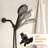 High Pressure 2-Setting Full Handheld Shower Head With Stainless Steel Hose