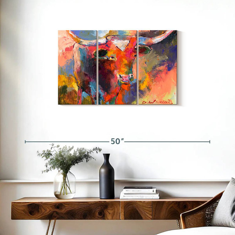 Brampt Steer, 20" H x 33" W