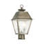 Tête de lanterne câblée à 1 lumière H 17,5 po Fraida-22670245