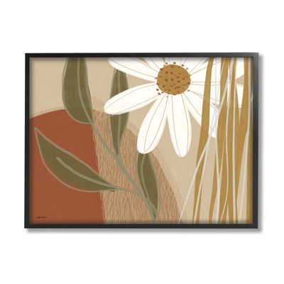 Arrangement floral de marguerite abstraite par Kyra Brown