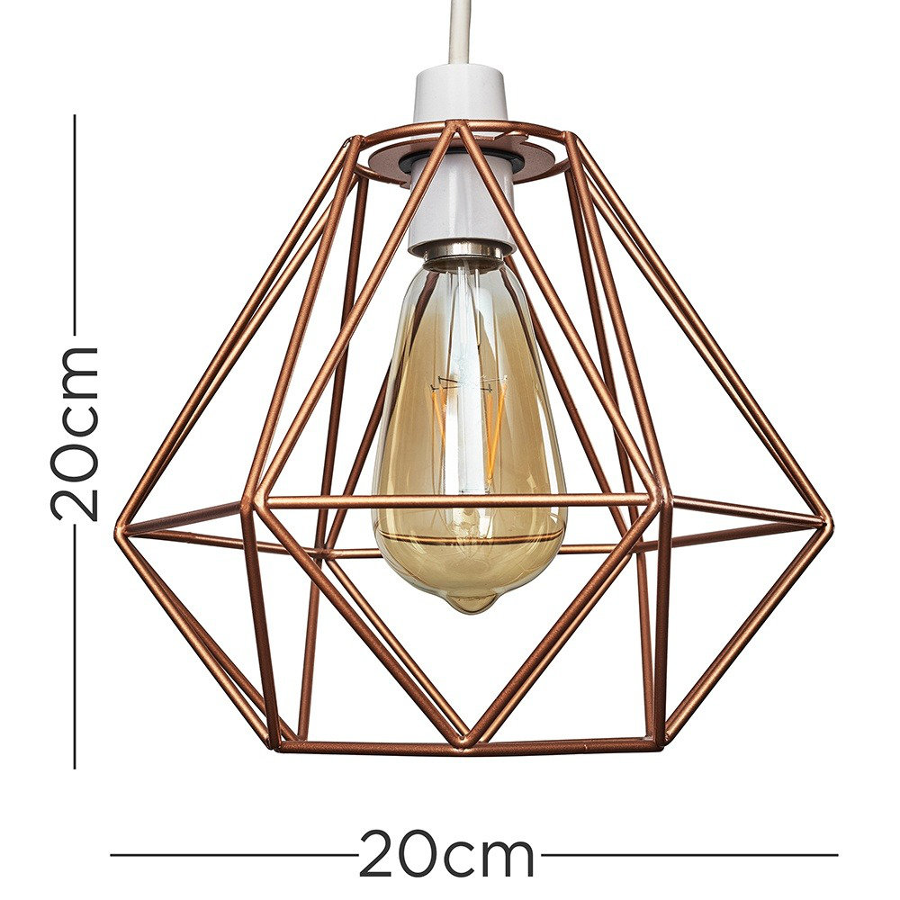 20cm H Metal Novelty Pendant Shade ( Screw On )
