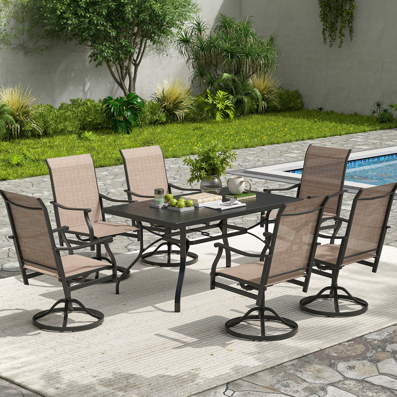 Patio Dining Set Table,