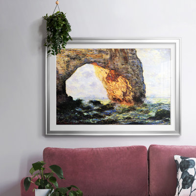 Monet, impression sur papier encadrée